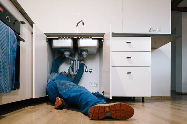 Professional Plumbing technician working in Rockford, IL